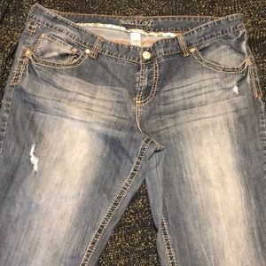 Denim Maurice’s Capris